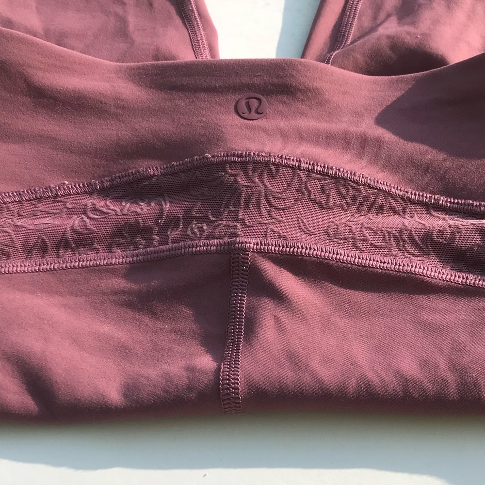 Lululemon athletica Plum/blush/dusty rose Leggings - Picture 3 of 5